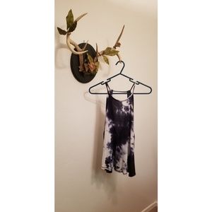 Fun flowy tie-dye yoga tank